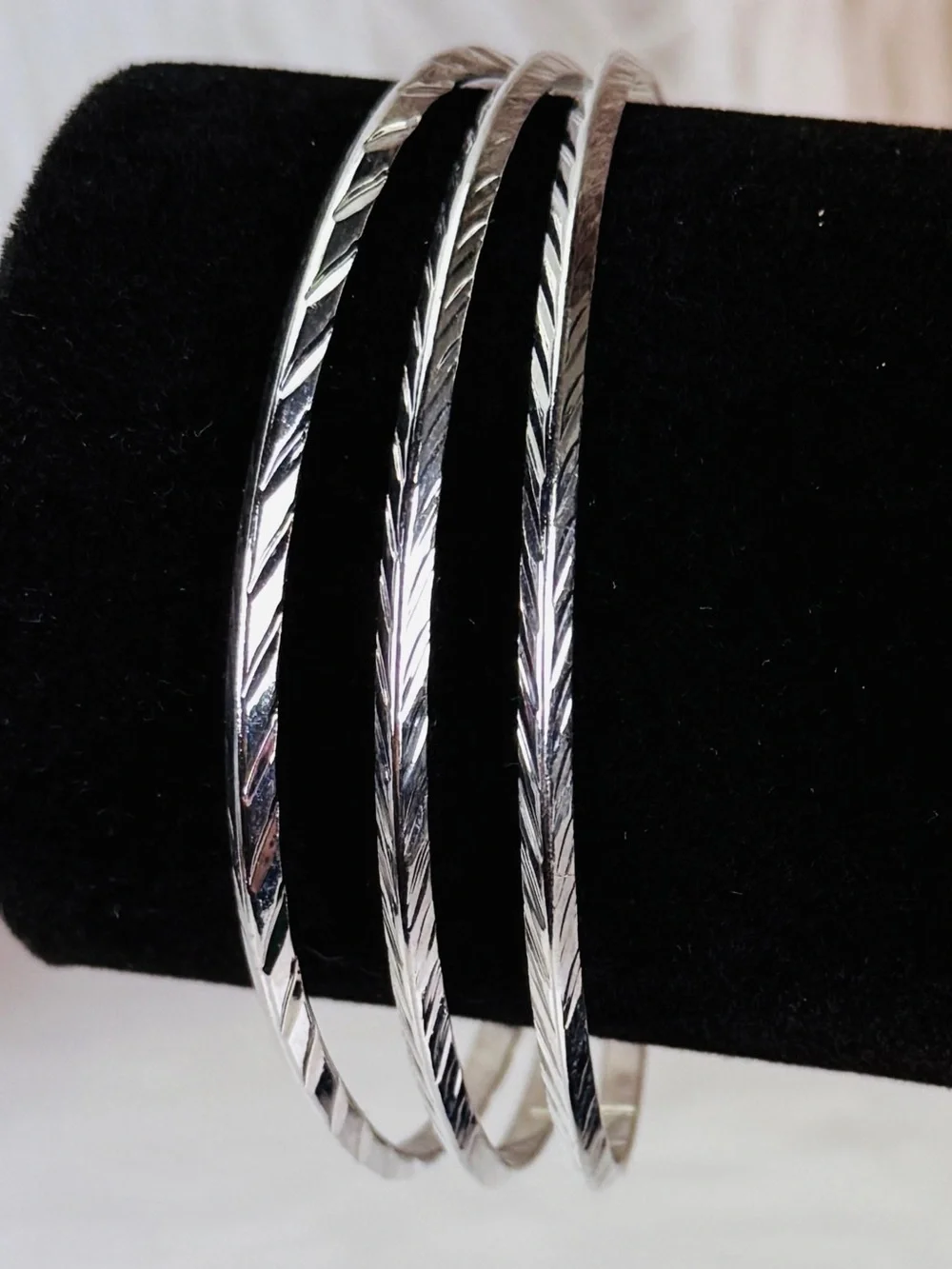 Vintage Silvertone bohemian chic cuff bracelet